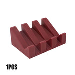 Porte-savon en silicone à égouttage automatique