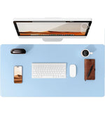 Sous-main de bureau en similicuir