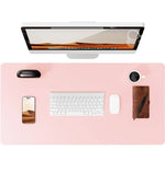 Sous-main de bureau en similicuir