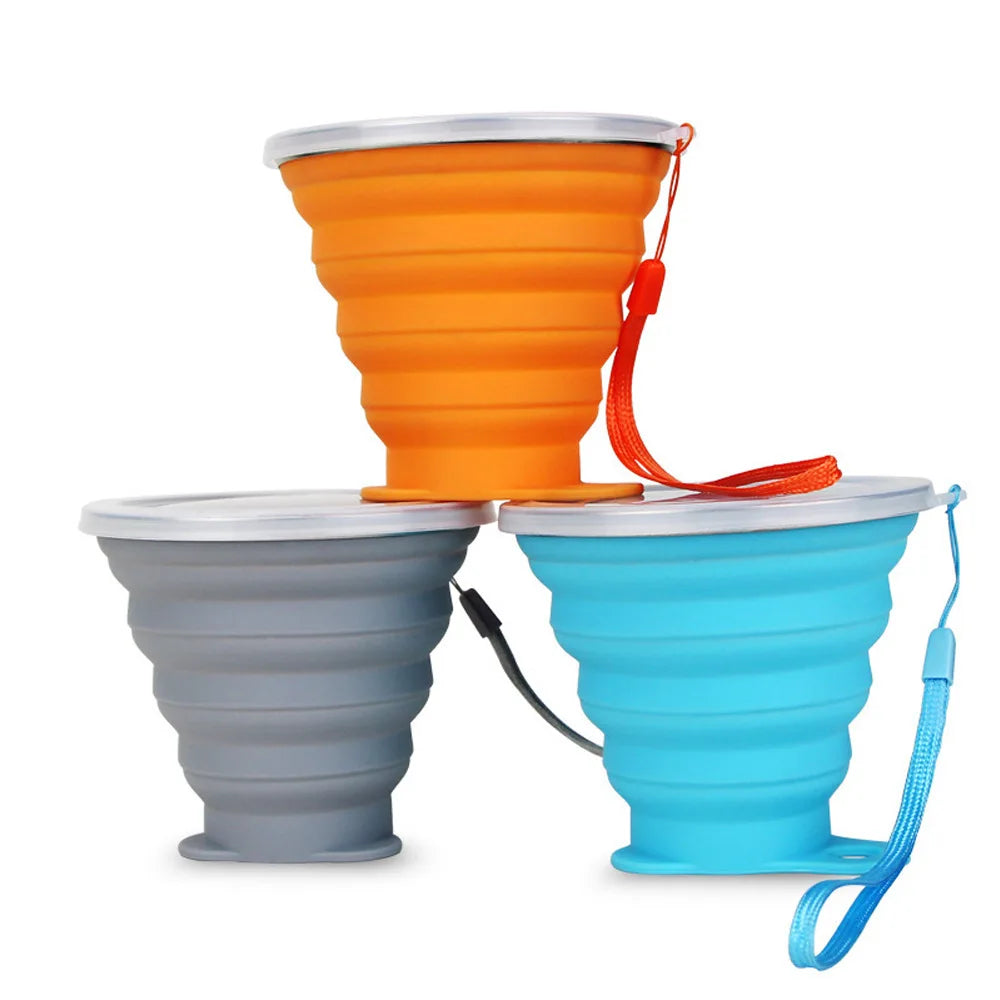 Collapsible Silicone Travel Cup 270 ml