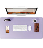 Sous-main de bureau en similicuir