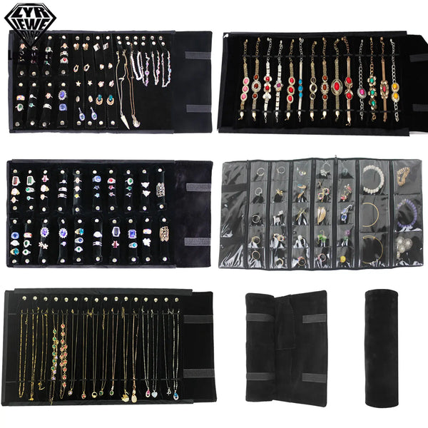 Travel Jewellery Roll & Display Options