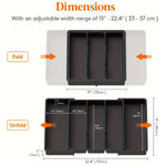 Large Expandable Cutlery Drawer Tray