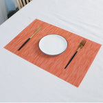 PVC Woven-Style Dining Placemats