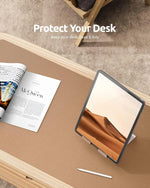 Sous-main de bureau en similicuir