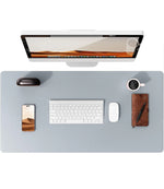 Sous-main de bureau en similicuir