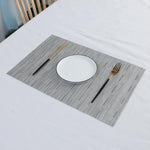 PVC Woven-Style Dining Placemats