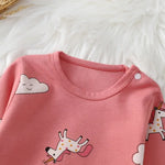 Cotton Animal Print Baby Romper