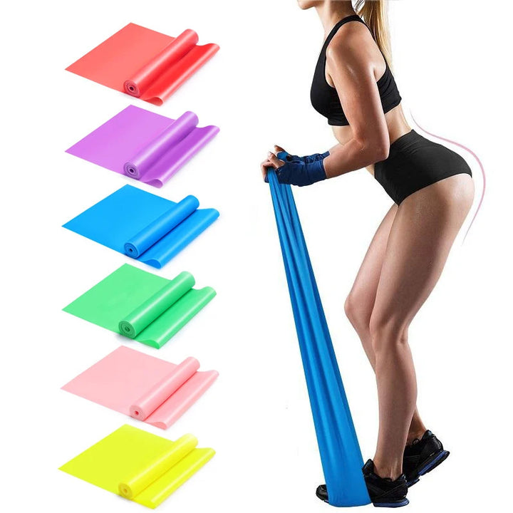 רצועת מתיחה שטוחה לאימון, 150cm