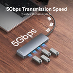 موزّع منافذ USB-A بأربعة منافذ من Baseus UltraJoy
