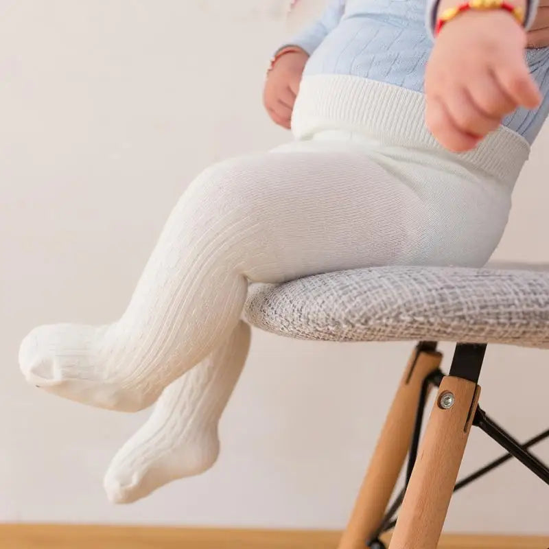 Cotton Blend Baby Tights