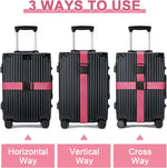 Luggage Straps – 4 Pack