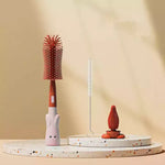 Lot de brosses en silicone pour biberons et tétines