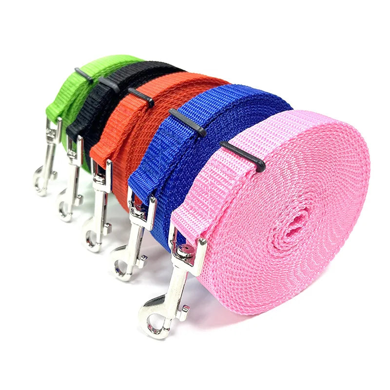 Long Nylon Dog Training Lead