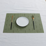 PVC Woven-Style Dining Placemats