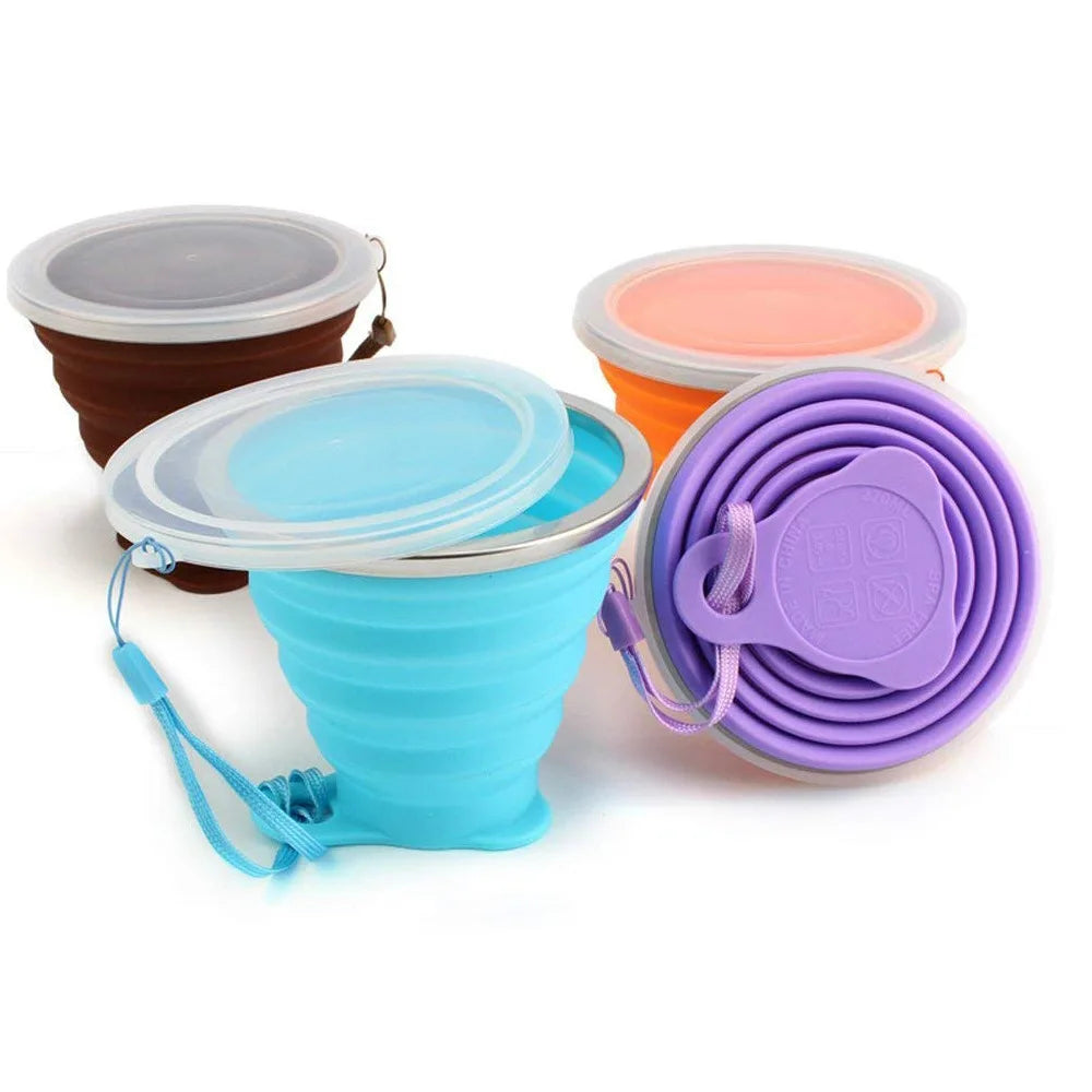 Collapsible Silicone Travel Cup 270 ml