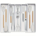 Large Expandable Cutlery Drawer Tray