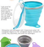Collapsible Silicone Travel Cup 270 ml