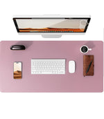 Sous-main de bureau en similicuir
