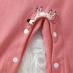 Cotton Animal Print Baby Romper