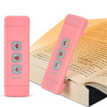 Luz de lectura con pinza recargable por USB