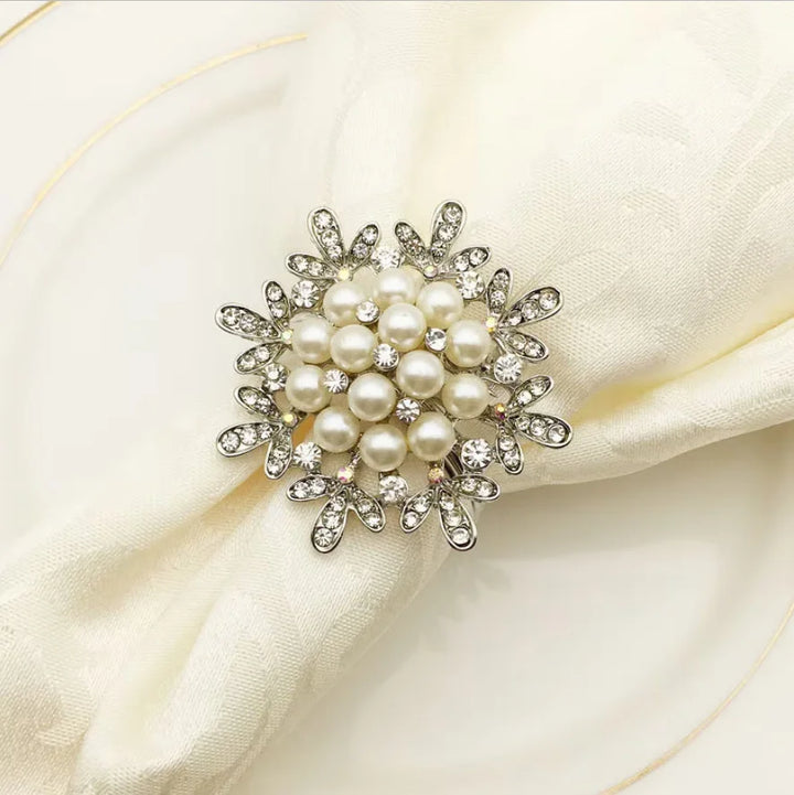 Decorative Floral Napkin Ring