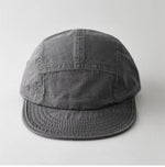 Plain Five-Panel Short-Brim Cap