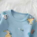 Cotton Animal Print Baby Romper