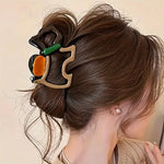 4-Pack Wavy Hair Claw Clips
