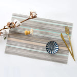 PVC Woven-Style Dining Placemats