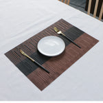 PVC Woven-Style Dining Placemats