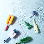 Lot de brosses en silicone pour biberons et tétines