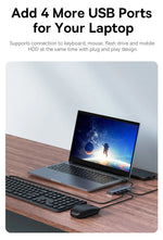 موزّع منافذ USB-A بأربعة منافذ من Baseus UltraJoy
