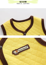Gilet matelassé en coton pour bébé