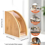 Bamboo Coffee Filter Holder