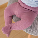 Cotton Blend Baby Tights