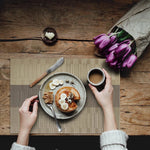 PVC Woven-Style Dining Placemats