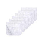 Lot de 6 langes en mousseline de coton