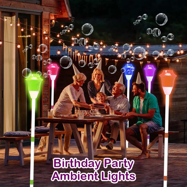 Magical Bubble Light Show