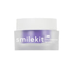 Closed frosted Smilekit Colour Corrector Powder jar with white lid