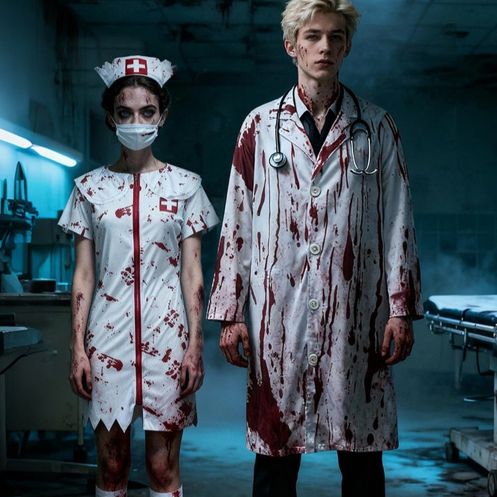 Bloody Nurse Halloween Costume
