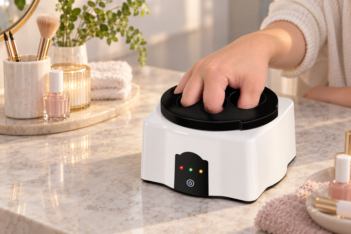 Electric Steam Nail Polish Remover 36W UV Lamp product banner