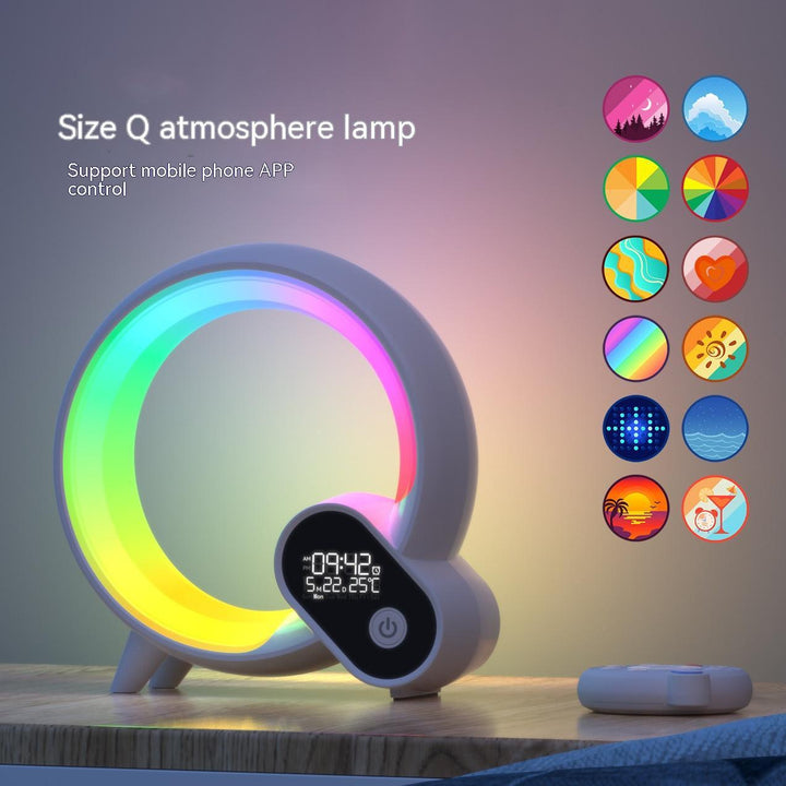 Q Light Sunrise Alarm Clock & Bluetooth Speaker