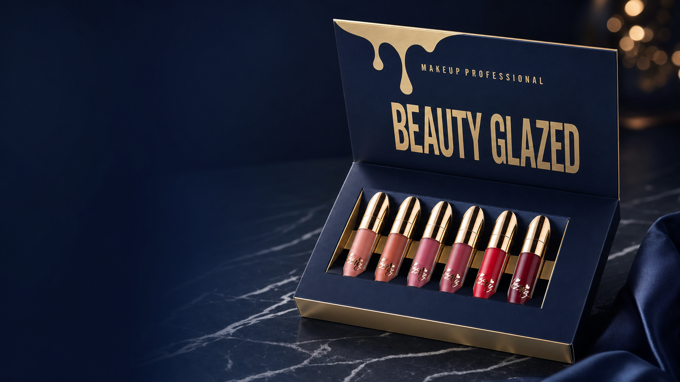 Beauty Glazed 6-Piece Matte Lipstick Set lifestyle banner (desktop)