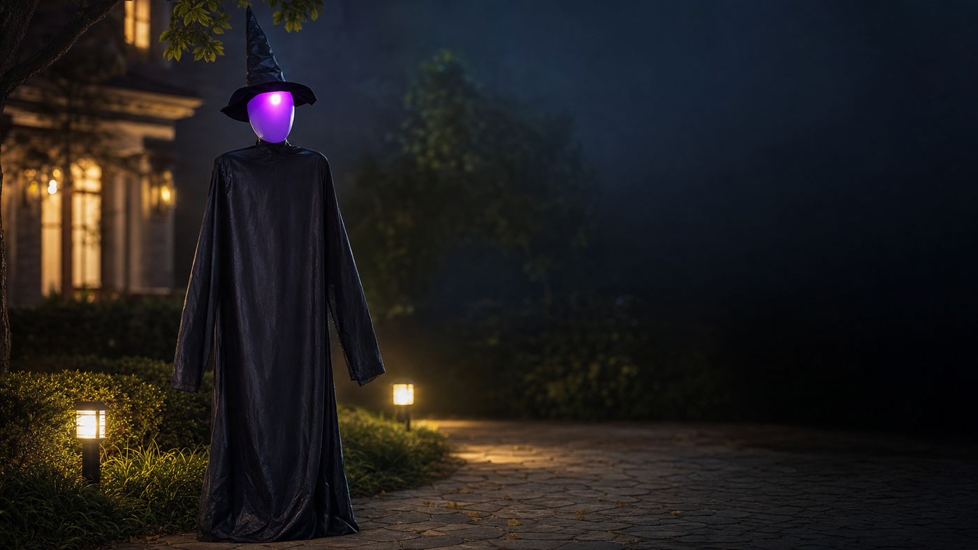 Halloween props lifestyle banner (desktop)