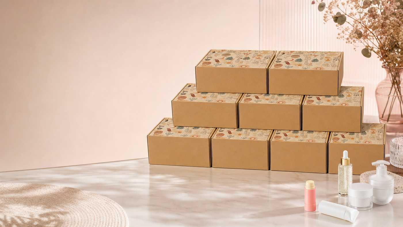 12-Piece Mystery Beauty Box lifestyle banner (desktop)