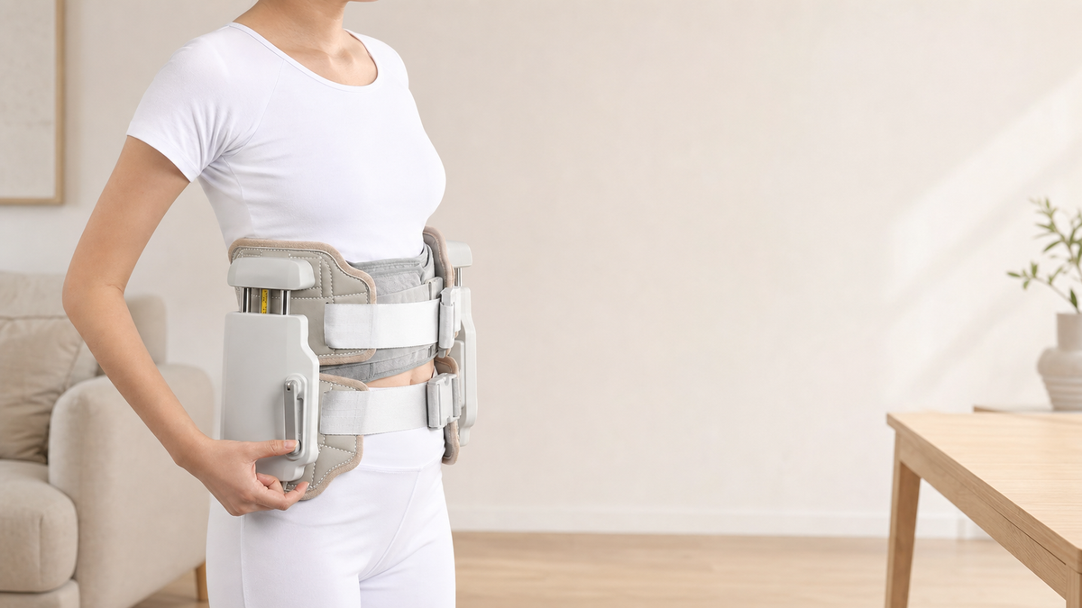 Hand-Operated Lumbar Traction Device product banner