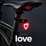 NAMORRA love bicycle rear light variant