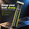 Unbranded lime green and dark grey 360 Face Electric Shaver